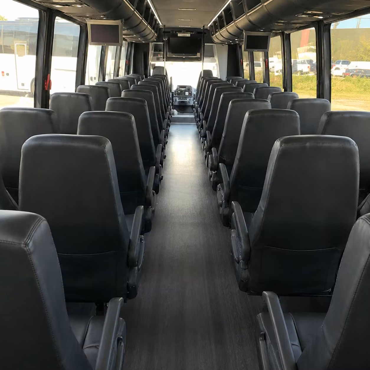 35 passenger minibus interior