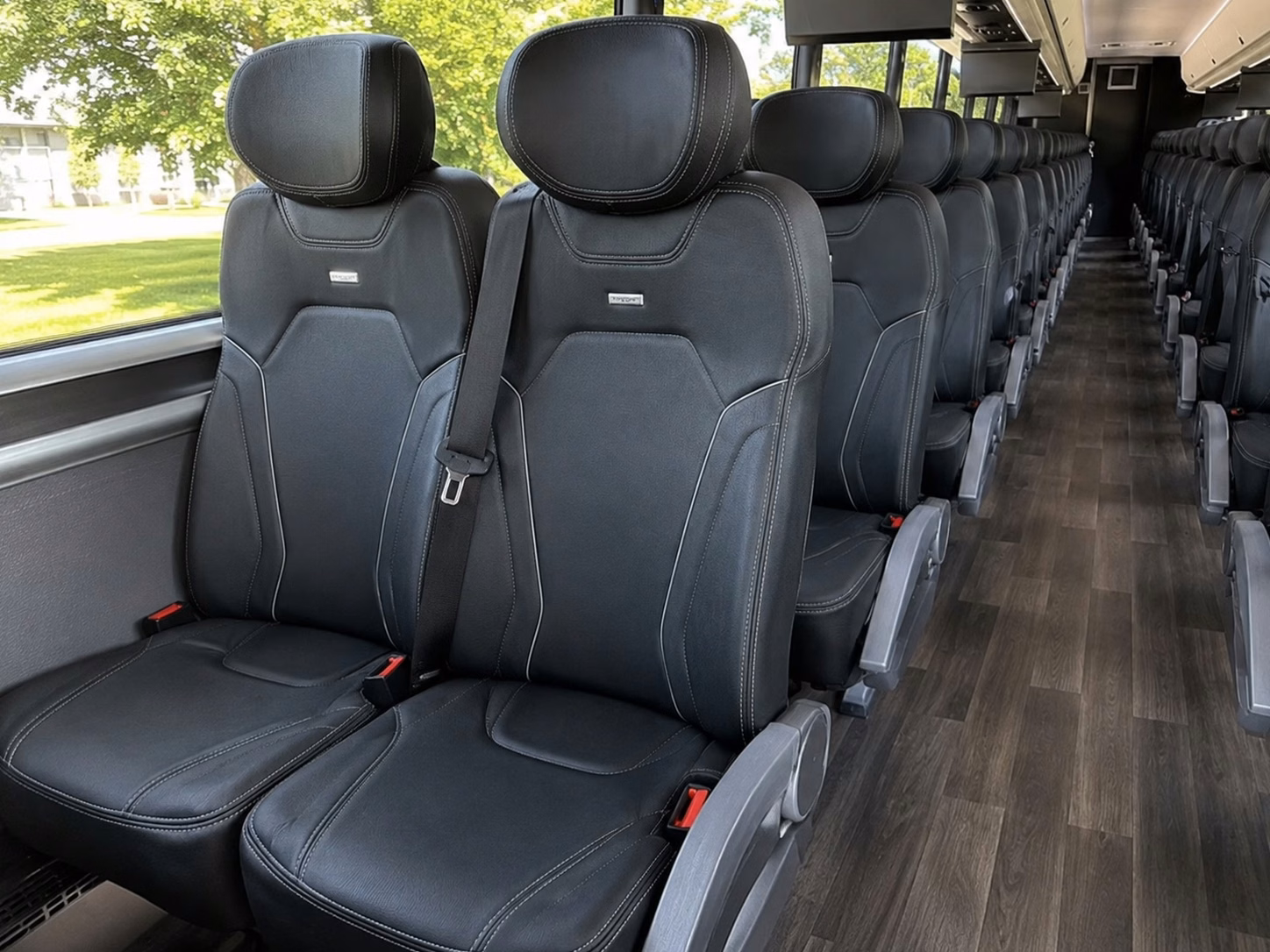 how bus type changes charter bus prices in san leandro california