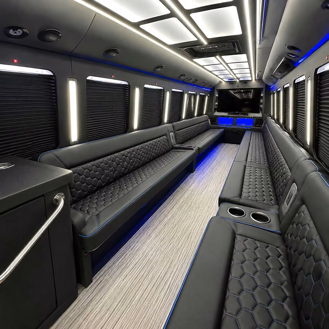 party buses for san leandro high school prom night groups